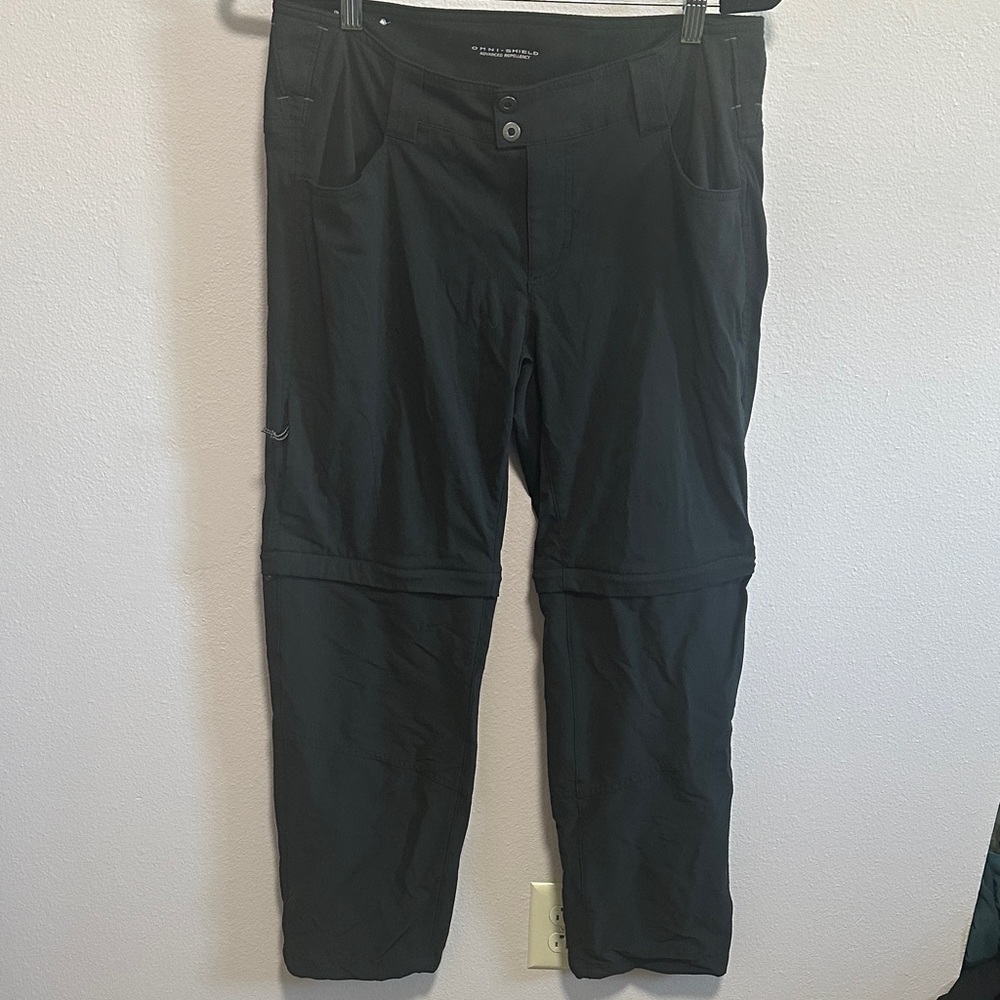 Columbia Women's Black Zip Off Pants